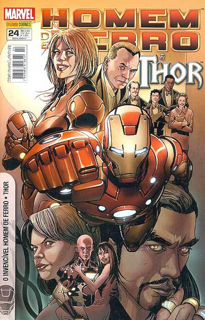 Gibi Homem de Ferro & Thor #24 Autor (2012) [usado]