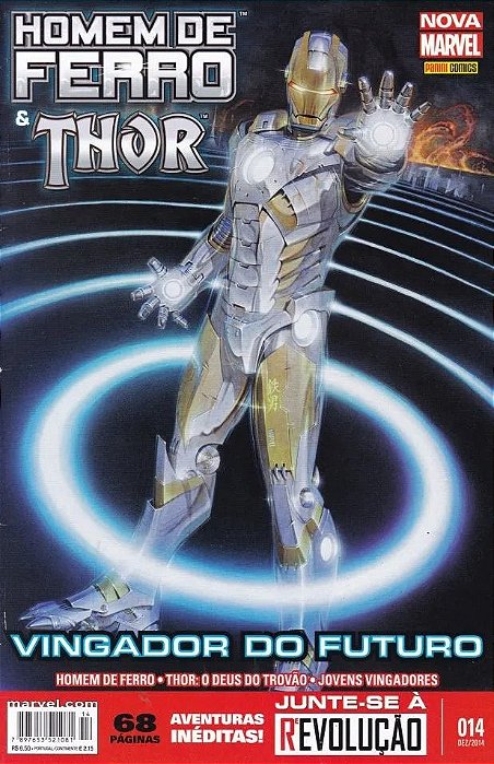 Gibi Homem de Ferro & Thor #14 Autor (2014) [usado]