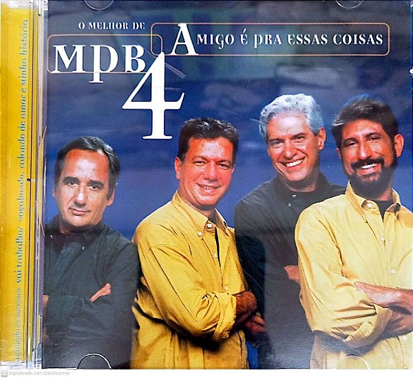 Cd Mpb 4 - Amigo é Coisa Pra Se Guarda Interprete Mpb 4 (1988) [usado]