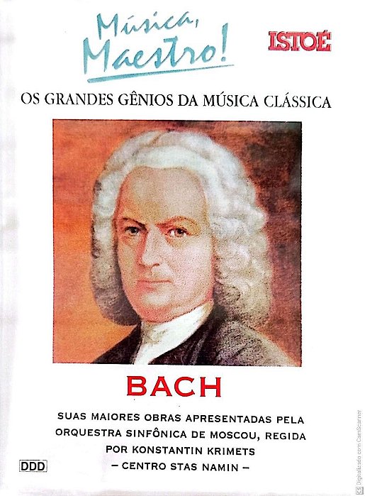 Cd Musica Maestro ! Bach Interprete Orquestra Sinfonica de Moscou [usado]
