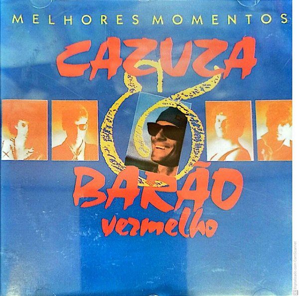 Cd os Melhores Momentos de Cazuza e Barão Vermelho Interprete Cazuza e Barão Vermelho (2007) [usado]