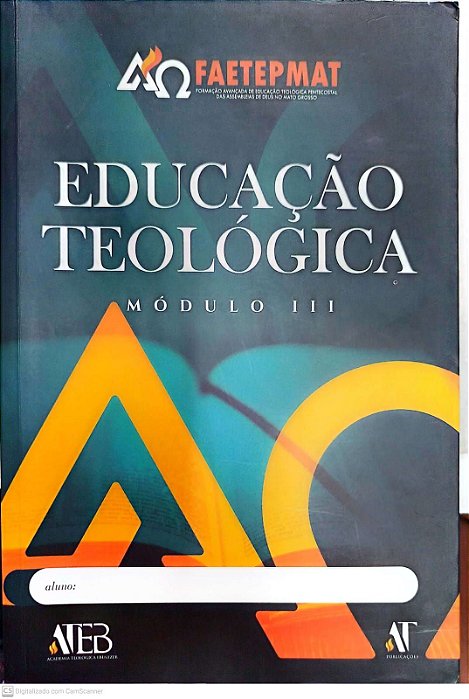 Livro Educação Teológia - Módulo Iii Autor Carmo (org.), Valdeci [usado]