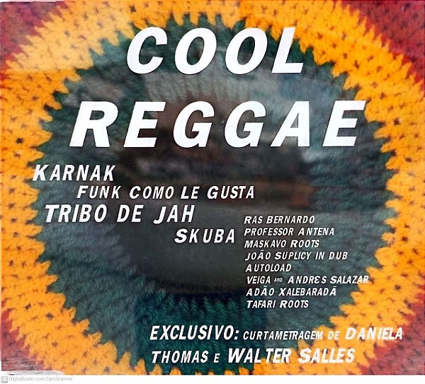 Cd Cool Reggae Interprete Karnak / Funk com Le Gusta / Tribo de Jah / Skuba (2000) [usado]