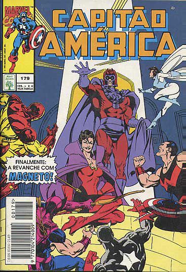 Gibi Capitão América #179 Formatinho Autor (1997) [usado]