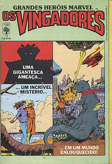 Gibi Grandes Heróis Marvel # 17 Formatinho Autor (1987) [usado]