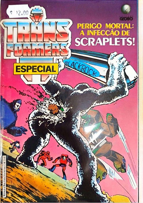 Gibi Transformers Especial #9 Formatinho Autor (1987) [usado]