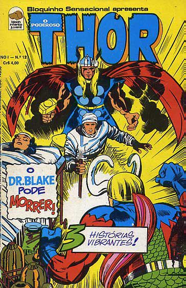 Gibi Thor #12 Formatinho Fac-símile Autor (1976) [usado]