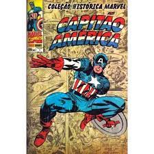 Gibi Coleção Histórica Marvel - Capitão América #1 Autor (2012) [usado]