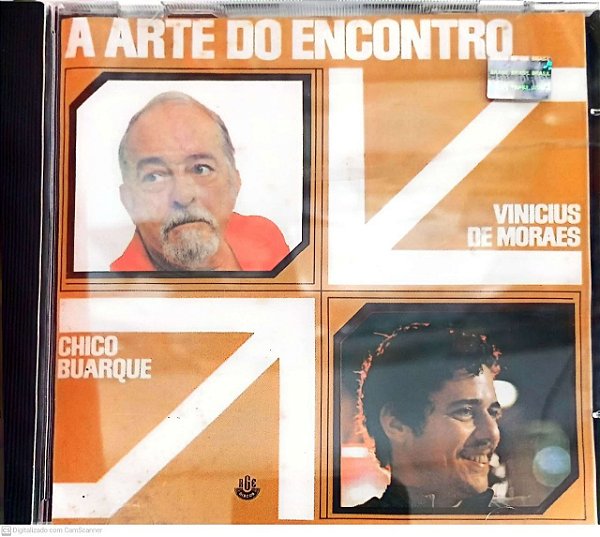 Cd a Arte do Encontro Interprete Vinicius de Moraes e Chico Buarque [usado]