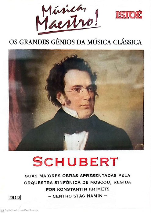 Cd Música Maestro ! Schubert Interprete Orquestra Sinfonica de Moscou (1991) [usado]