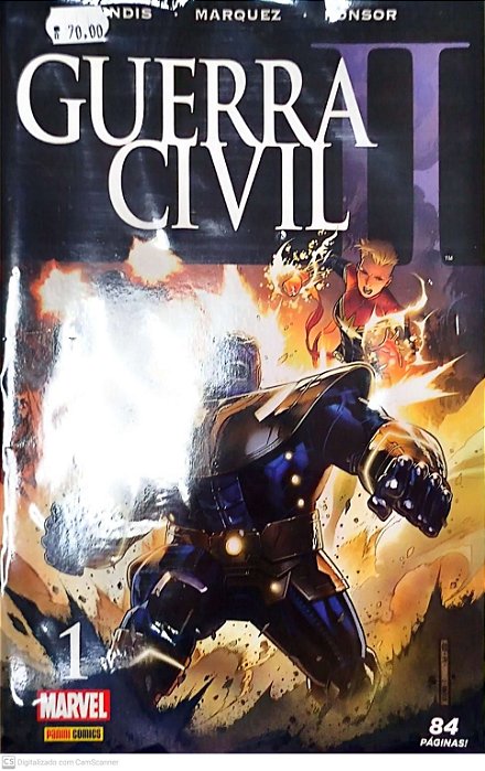 Gibi Guerra Civil Ii - Mini-série Completa Autor (2018) [usado]