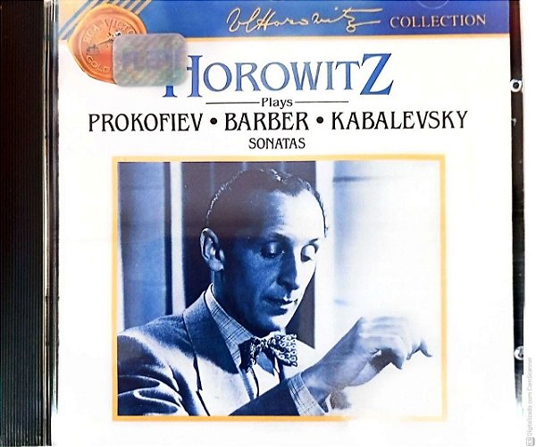 Cd Horowitz Interprete Prokofiev , Barber e Kabalevsky (1990) [usado]