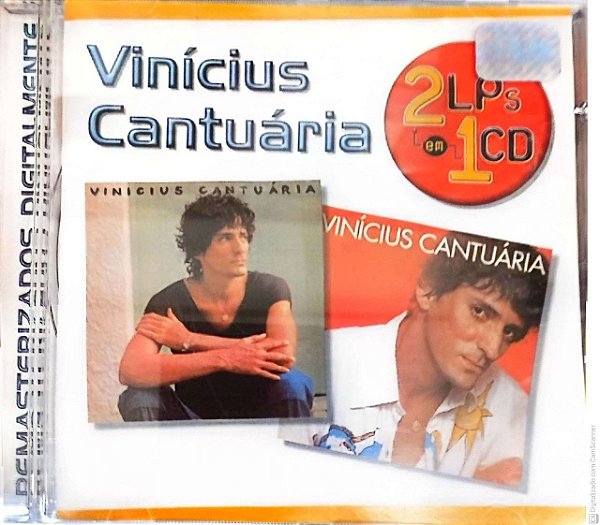Cd Vinicius Cantuária - 2 Lps e um Cd Interprete Vinicius Cantuária [usado]