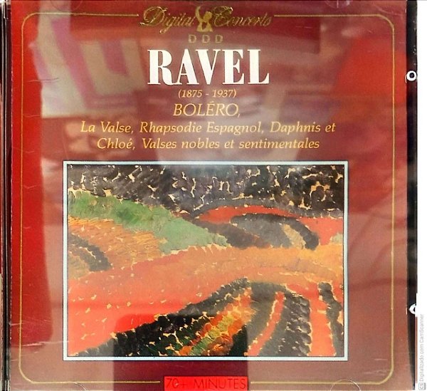 Cd Ravel - Bolero Interprete Varias Orquestras (1988) [usado]