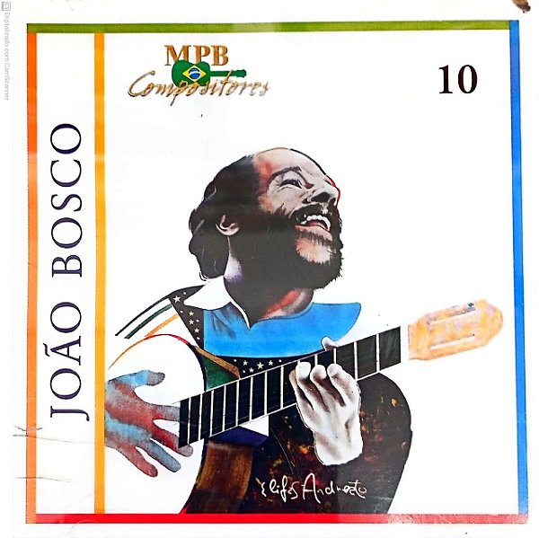Cd João Bosco 10 - Mpb Compositores Interprete João Bosco [usado]