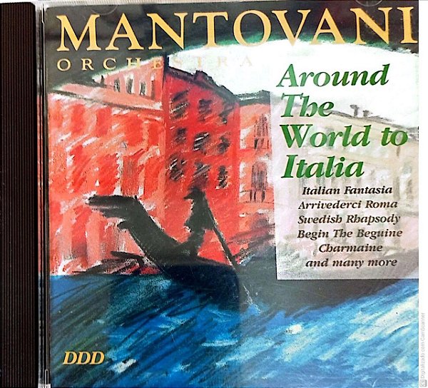 Cd Mantovani Orchestra - Around The World To Italia Interprete Mantovani Orchestra (1991) [usado]