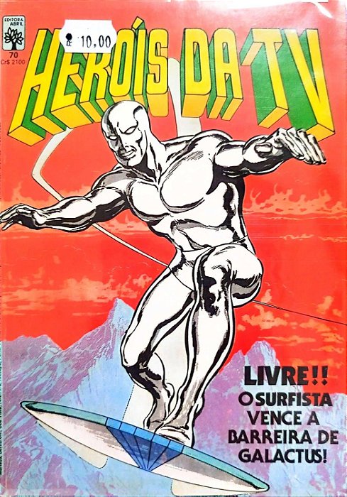 Gibi Heróis da Tv #70 Formatinho Autor (1985) [usado]