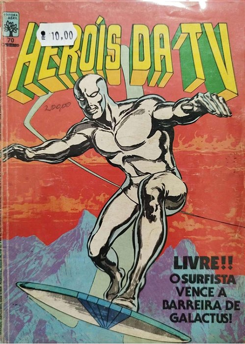 Gibi Heróis da Tv #70 Formatinho Autor (1985) [usado]