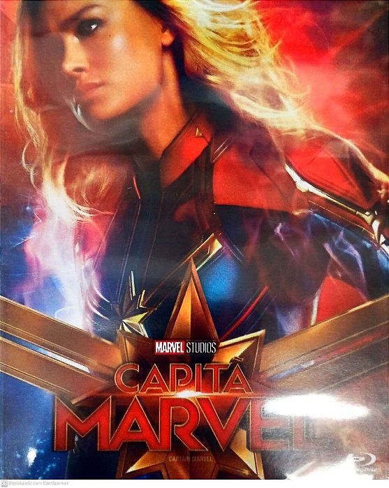 Dvd Capitã Marvel Blu-ray Disc Editora Marvel [usado]