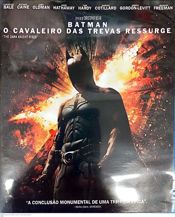 Dvd Batman - o Cavaleiro das Trevas Ressurge Editora Christopher Molan [usado]