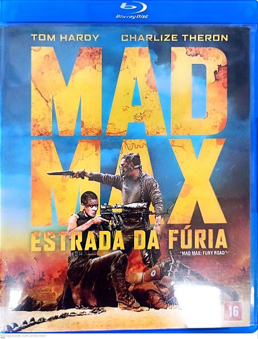 Dvd Mad Max - Estrada da Fúria Blu-ray Disc Editora George Miller [usado]