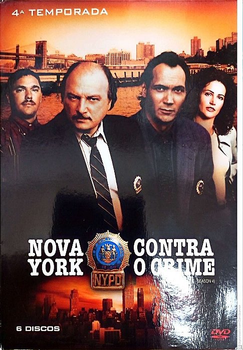 Dvd Nova York contra o Crime - 4º Temporada Editora [usado]