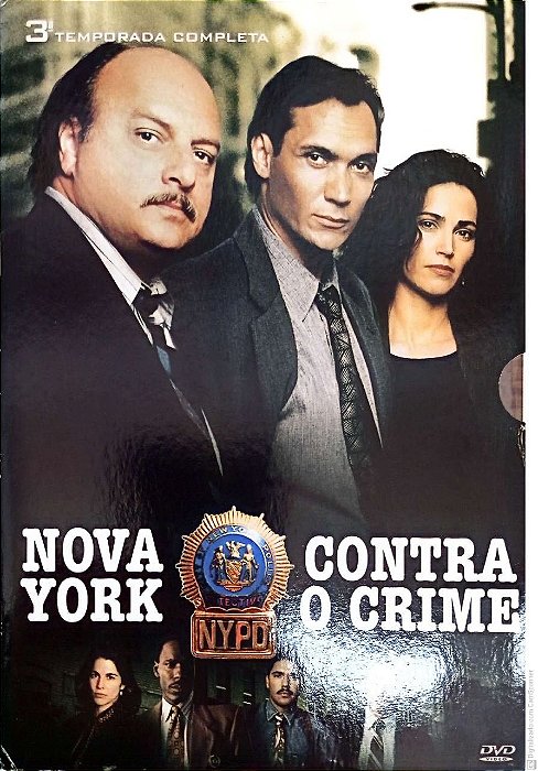 Dvd Nova York contra o Crime - 3º Temporada Completa Editora [usado]