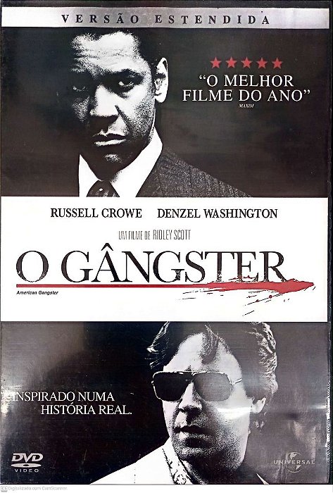 Dvd o Gangster Editora Ridley [usado]