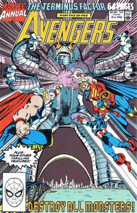 Gibi The Avengers Annual #19 Autor (1990) [usado]