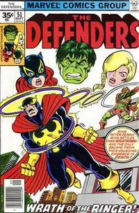 Gibi The Defenders #51 Autor (1977) [usado]