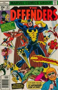 Gibi The Defenders #62 Autor (1978) [usado]