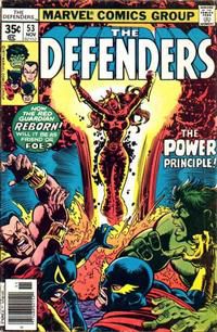 Gibi The Defenders #53 Autor (1977) [usado]
