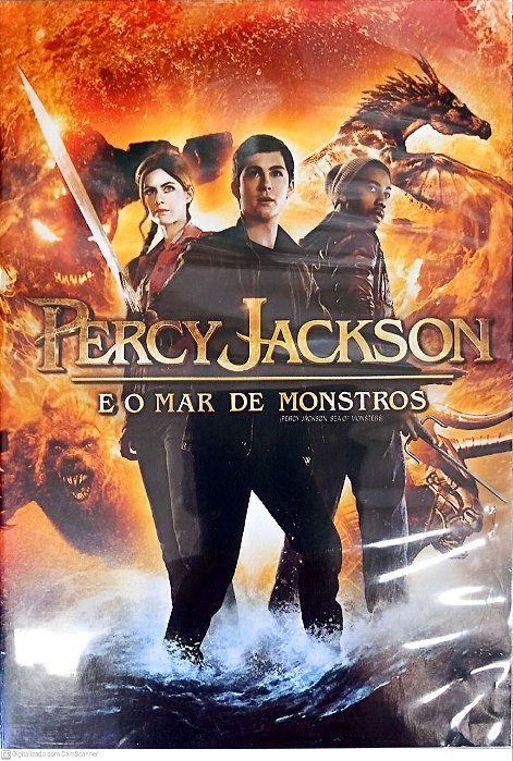 Dvd Percy Jackson e o Mar de Monstros Editora Riordan [usado]