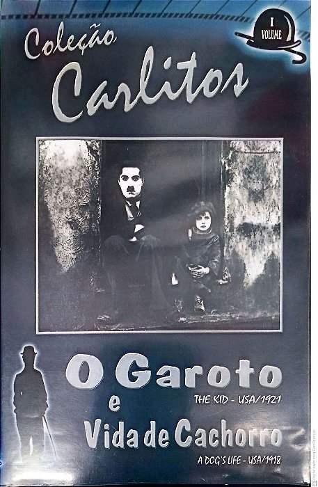 Dvd o Garoto e Vida de Cachorro - Coleção Carlitos Vol.1 Editora Charles Chaplin [usado]