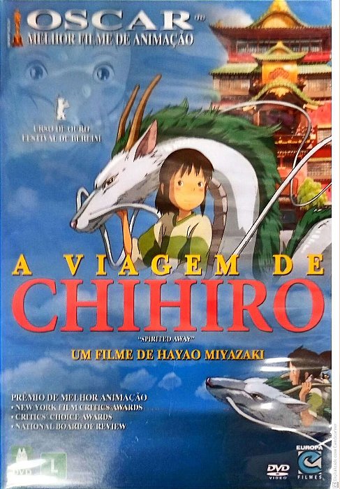 Dvd a Viagem de Chihiro Editora Hayão Myazaki [usado]