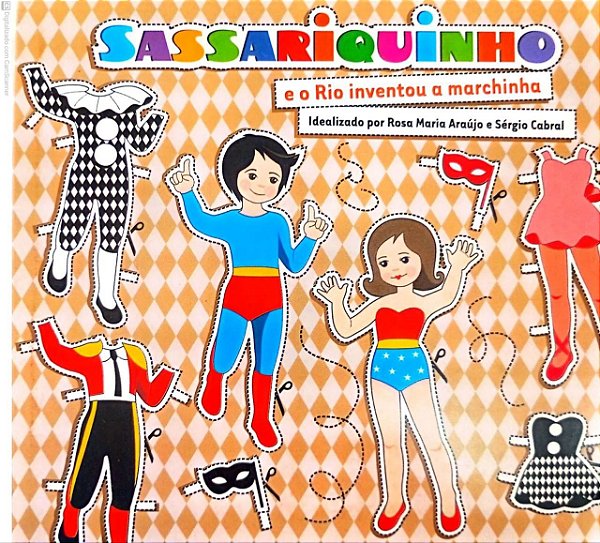 Cd Sassariquinho e o Rio Inventou a Marchinha Interprete Varios (2013) [usado]