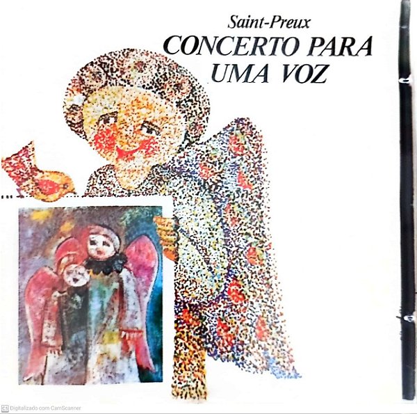 Cd Saint - Preux - Concerto para Uma Voz Interprete Saint- Preux (1991) [usado]