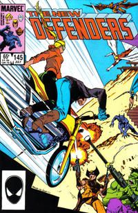 Gibi The New Defenders #145 Autor (1985) [usado]