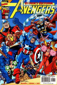 Gibi The Avengers #1 Autor (1998) [usado]