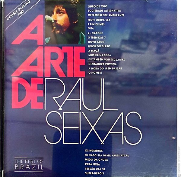 Cd a Arte de Raul Seixas Interprete Raul Seixas [usado]