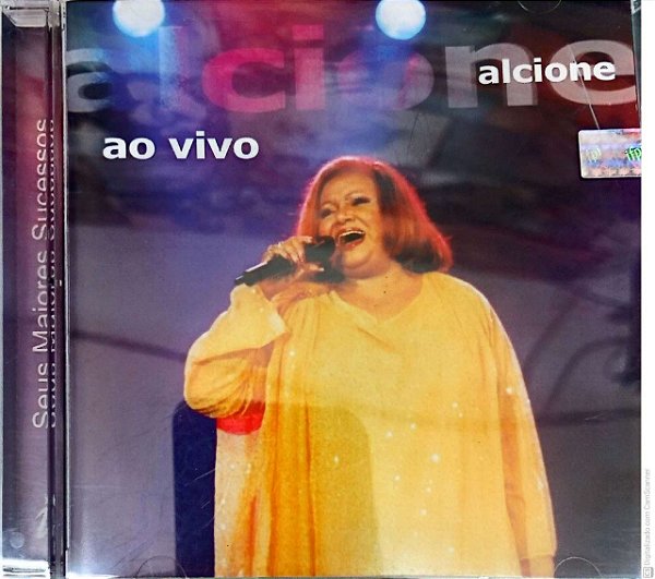 Cd Alcione ao Vivo Interprete Alcione (2002) [usado]