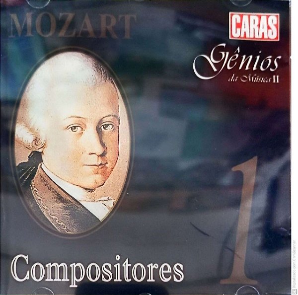 Cd Gênios da Musica 2 - Mozart Interprete Vários [usado]