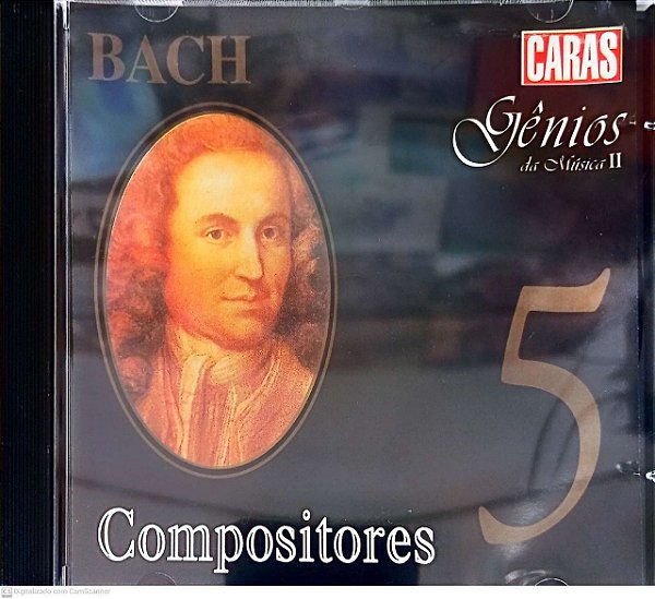 Cd Gênios da Musica 2 - Bach Interprete Varios [usado]