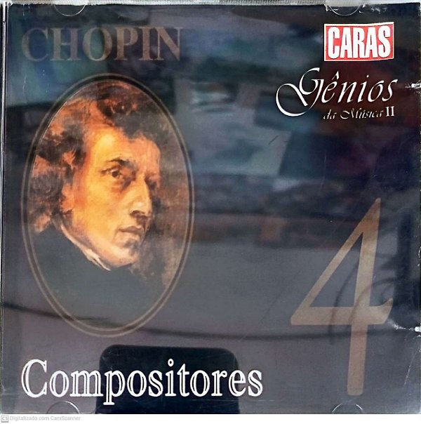 Cd Gênios da Musica 2 - Chopin Interprete Varios [usado]