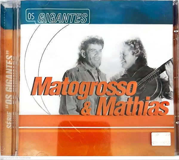 Cd Matogrosso e Mathias - os Gigantes Interprete Matogrosso e Mathias (2002) [usado]