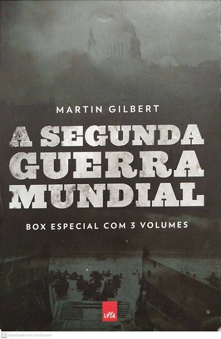 Livro a Segunda Guerra Mundial - Box Especial com 3 Volumes Autor Gilbert, Martin (2013) [seminovo]