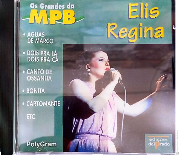 Cd Elis Regina - os Grandes da Mpb Interprete Elis Regina [usado]