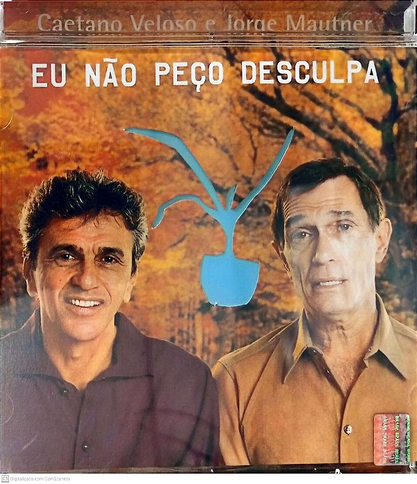 Cd Caetano Veloso e Jorge Mautner - Eu Não Peço Desculpas Interprete Caetano Veloso e Jorge Mautner (2000) [usado]