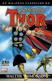 Gibi os Maiores Clássicos do Poderoso Thor Volume 3 Autor Walter Simonson (2008) [usado]