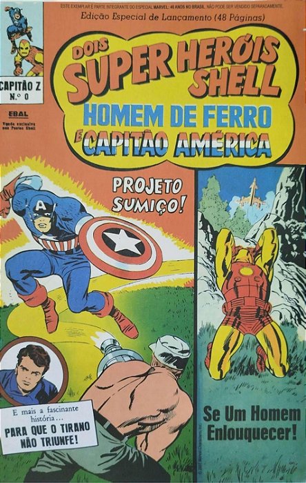 Gibi Marvel 40 Anos no Brasil Autor (2007) [usado]